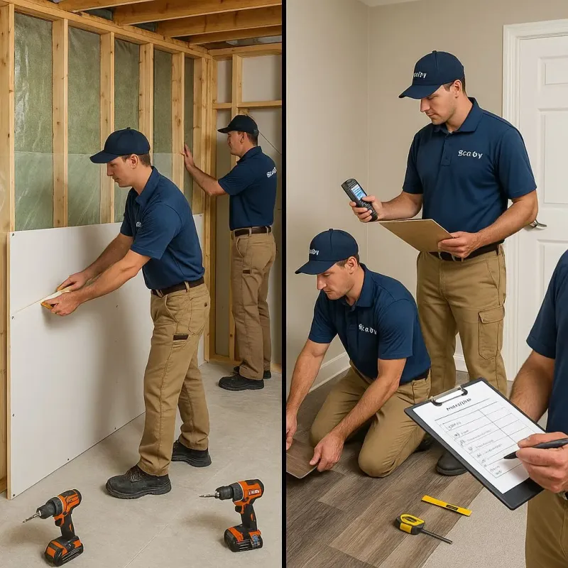 Repairs and Reconstruction process in Deltaville, VA