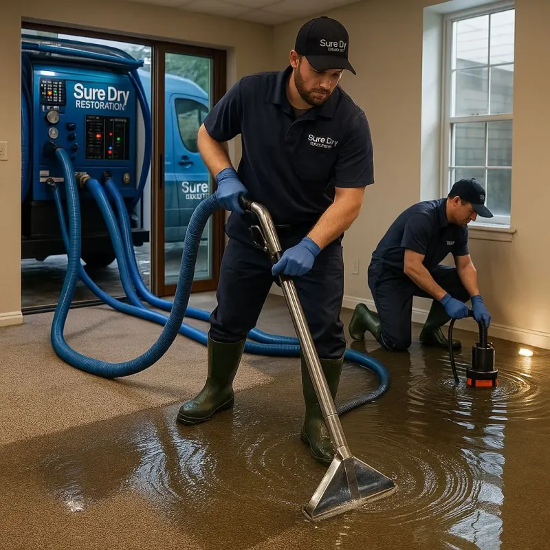 Water Extraction and Removal process in Deltaville, VA